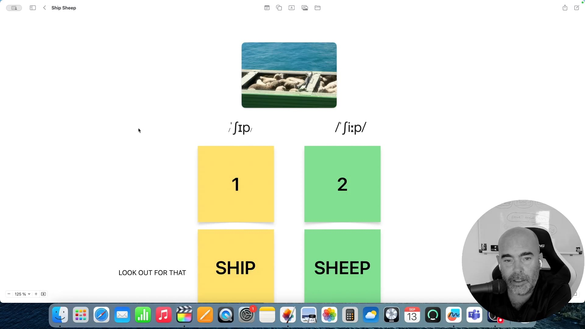 Improve your English pronunciation Ship vs Sheep